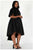 Fit and Flare Slope Scuba Dress - Slash/Tags Consignment Boutique