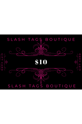 Slash Tags Gift Card