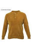 Luxury Chenille Polo Sweaters