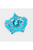 Pave Glass Crystal Crown Pin Brooch
