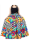 Full African Print Skirt