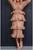 Tiered Rufle Accordion Dress