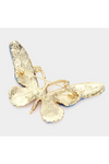 Butterfly Rhinestone Pave Brooch