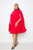 Pleated Cape Dress