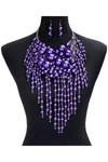 Luxurious Pearl Cluster Statement Necklace