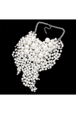 Luxurious Pearl Cluster Statement Necklace