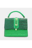 Ignite Your Style 2PCS - Reptile Patterned Tote and Mini Crossbody Set