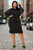 Sleek Bubble Sleeve Dress
