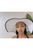 Black/White Straw Hat