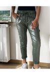 BOGO 50% off Shimmery Silver Metallic Pants