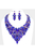 Marquise Stone Cluster Statement Evening Necklace