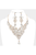 Marquise Cluster Teardrop Stone Pointed Evening Necklace