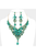 Marquise Cluster Teardrop Stone Pointed Evening Necklace