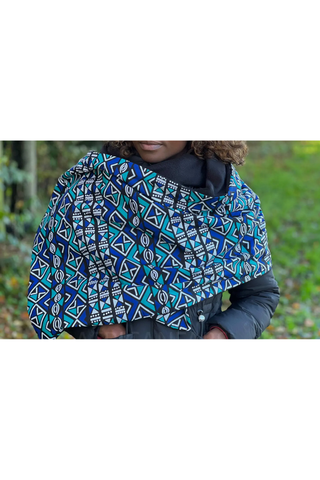 African Print Scarf