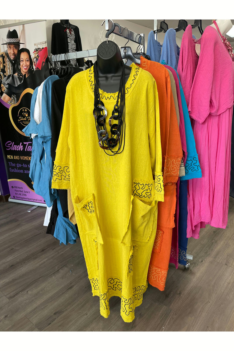 Show off Your Style Gauze Dress Slash Tags Boutique