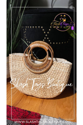 Summer Vibe Straw bag