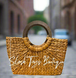 A Little Sunshine Straw bag