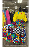 Full African Print Skirt