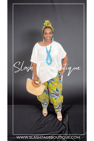 African Print Joggers/Pants