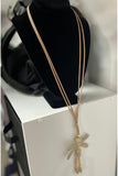 Dragon Fly Tassel Necklace