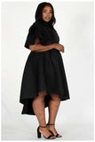 Fit and Flare Slope Scuba Dress - Slash/Tags Consignment Boutique