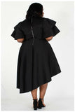 Fit and Flare Slope Scuba Dress - Slash/Tags Consignment Boutique