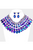 CRYSTAL GLASS BIB STATEMENT NECKLACE - Slash/Tags Consignment Boutique