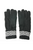 Greek Print White & Black Scarf & Glove Set