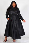 Double Breast Button Jacket Dress