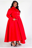 Double Breast Button Jacket Dress