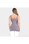 V NECK SOLID CAMI TANK TOP