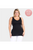 V NECK SOLID CAMI TANK TOP