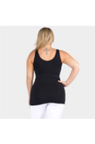 V NECK SOLID CAMI TANK TOP