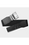Faux Leather Antique Bold Metal Buckle Elastic Belt