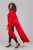 Grommet Trench-back Button-front Tunic Duster