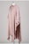 Grommet Trench-back Button-front Tunic Duster