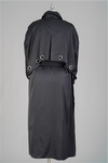 Grommet Trench-back Button-front Tunic Duster