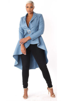 Final Clearance Sale High Low Jacket Slash Tags Boutique
