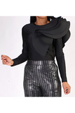 Wave Shoulder Top
