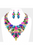 Marquise Stone Cluster Statement Evening Necklace