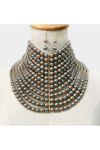 Multi strand Necklace Set