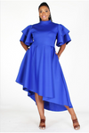 Fit and Flare Slope Scuba Dress - Slash/Tags Consignment Boutique