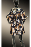 Black Gold Button Down Jacket Dress