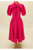 Puff Sleeve Bow Dress