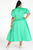 Puff Sleeve Bow Dress