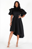 Fit and Flare Slope Scuba Dress - Slash Tags Men & Women's Boutique