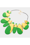 Teardrop Wooden Necklace