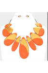 Teardrop Wooden Necklace