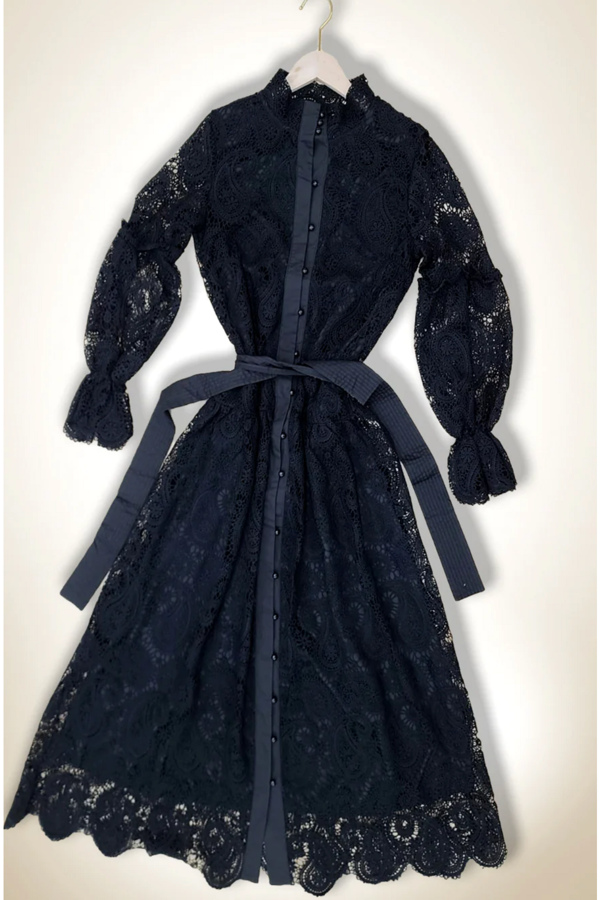 lace dress elegant slash Women's Lace-Up Corset & Slash Neck Dress Set