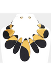 Teardrop Wooden Necklace